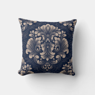 Coussin Texture victorienne sans joint Damas classique