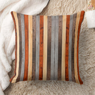Coussin Textures en bois