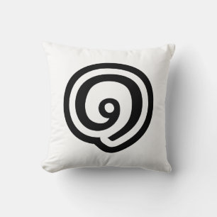 Coussin Thailande Numéro 1 / Un / ๑ (Nueng) Langue thaïe