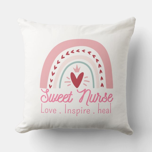 Coussin thank you Nurse, Appreciation Gift (Recto)