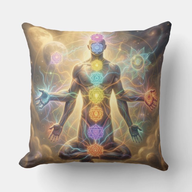 Coussin The 7 Chakras´7 (Recto)