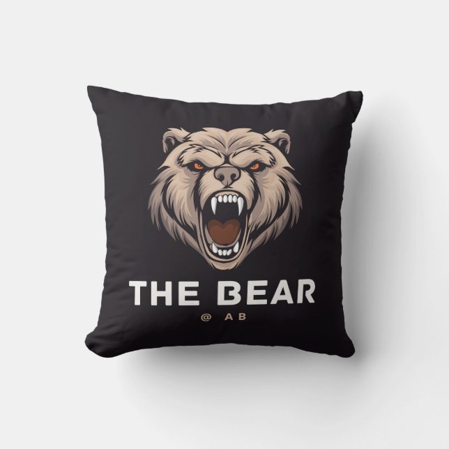 Coussin the bear pillow design (Recto)