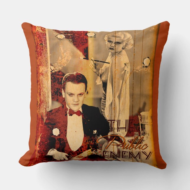 Coussin The Gangster's Blonde Girl (Recto)