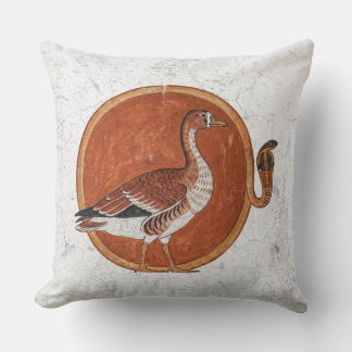 Coussin The Great Honker: Ancient Egyptian Solar Goose