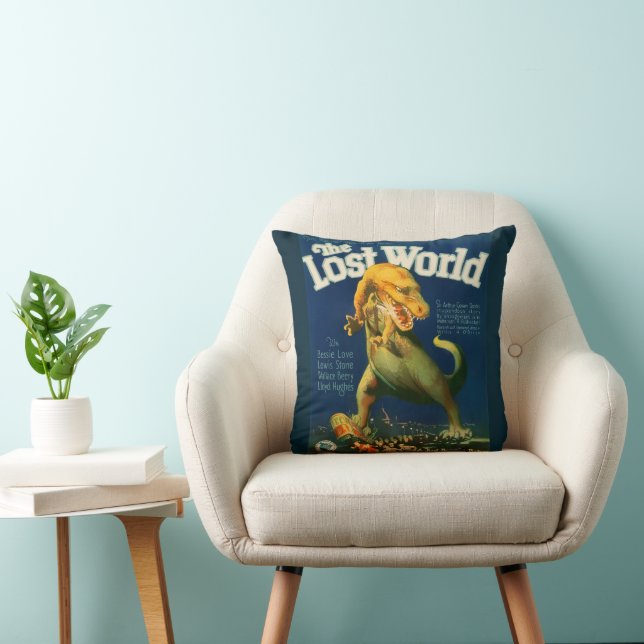 Coussin The Lost World Throw Pillow (Chaise)