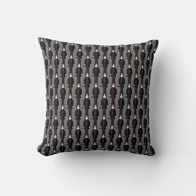 Coussin The Prince of Darkness – Rock Legend Pattern Throw (Recto)