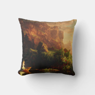 Coussin The Voyage of Life Childhood by Thomas Cole