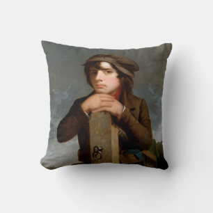 Coussin The Young Itinerant (par James Henry Beard)