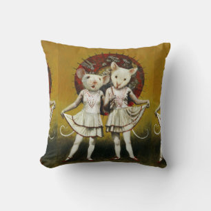 Coussin Théâtral vintage