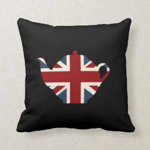 Coussin Théière de classique d'Union Jack