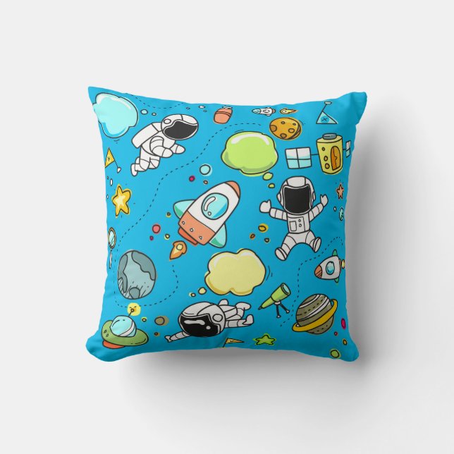 Coussin Thème Espace (Recto)