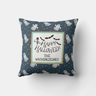 Coussin Thème Halloween personnalisé pour enfants, mignon 