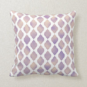 Coussin Thème indien glamour marocain arabe or pourpre