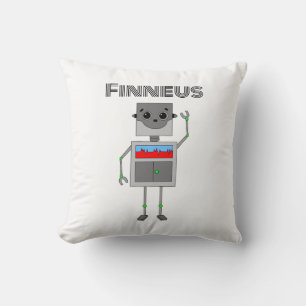 Coussin Thème Robot personnalisé