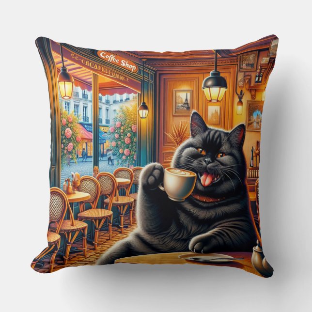 Coussin Throw Pillow (Recto)