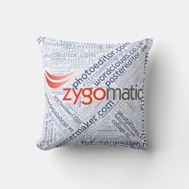 Coussin Throw Pillow (square) (Recto)