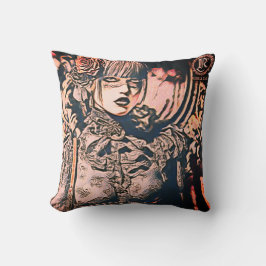 Coussin Throw Pillow The rebellion woman 