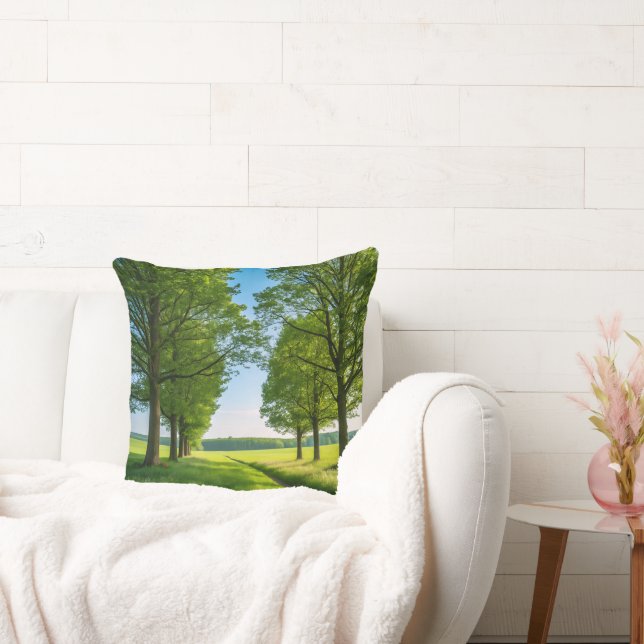 Coussin Throw Pillow Whispers of the Horizon (Canapé)