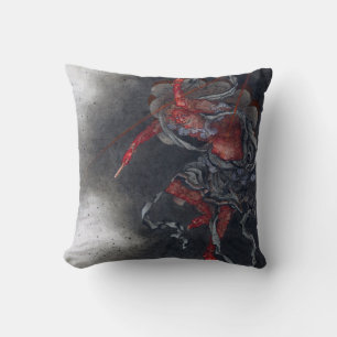 Coussin Thunder God, Hokusai