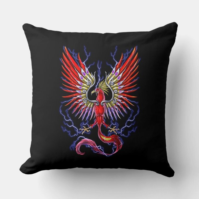 Coussin Thunderbird Cryptid Creator (Recto)