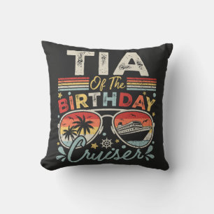Coussin Tia de Anniversaire Cruiser Vacation