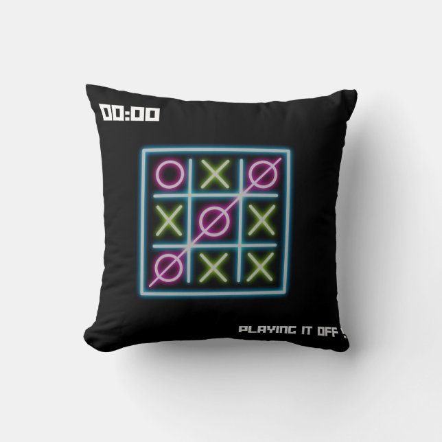 Coussin tic-tac-toe (Recto)