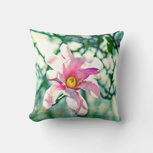 Coussin Tiffany Magnolia (Recto)