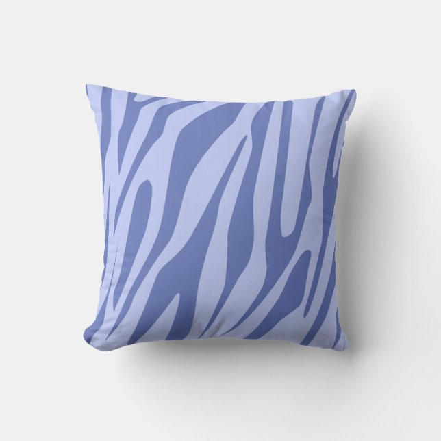 Coussin Tiger bleu Tiger Motif sans joint (Recto)