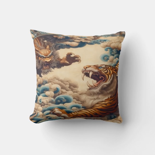 Coussin Tiger Dragon (Recto)