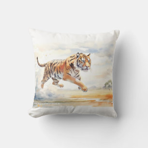 Coussin Tigre en action