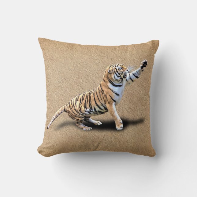 COUSSIN TIGRE FÂCHÉ (Recto)