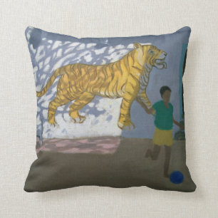 Coussin Tigre Inde