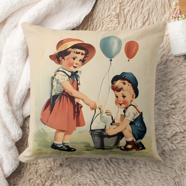 Coussin Timeless Retro Kids (Couverture)