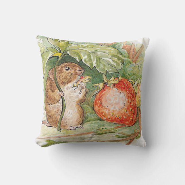 Coussin Timmy Willie Mouse - Beatrix Potter (Recto)