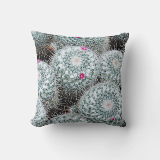 Coussin Tiny rose Fleurs Plantes Cactus