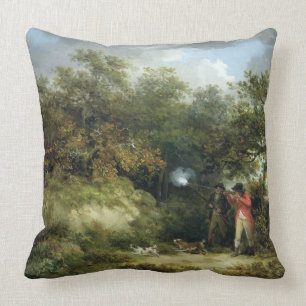 Coussin Tir de faisan (huile sur la toile) 3