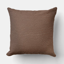 Coussin Tissu bleu cuir Tartan Crocodile peau