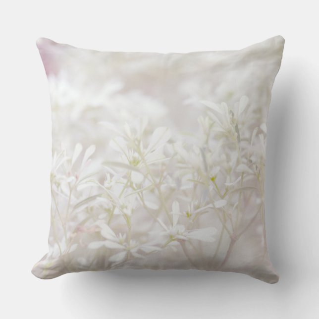 Coussin tissu motif paisley (Recto)