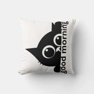 Coussin To good morning and good night pillow