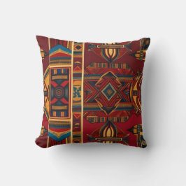 Coussin Toile africaine