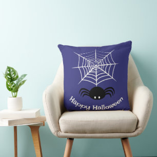 Coussin Toile d'araignée Halloween