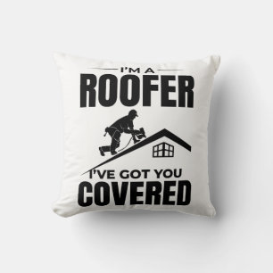 Coussin Toit - Je t'ai fait recouvert Design de toiture
