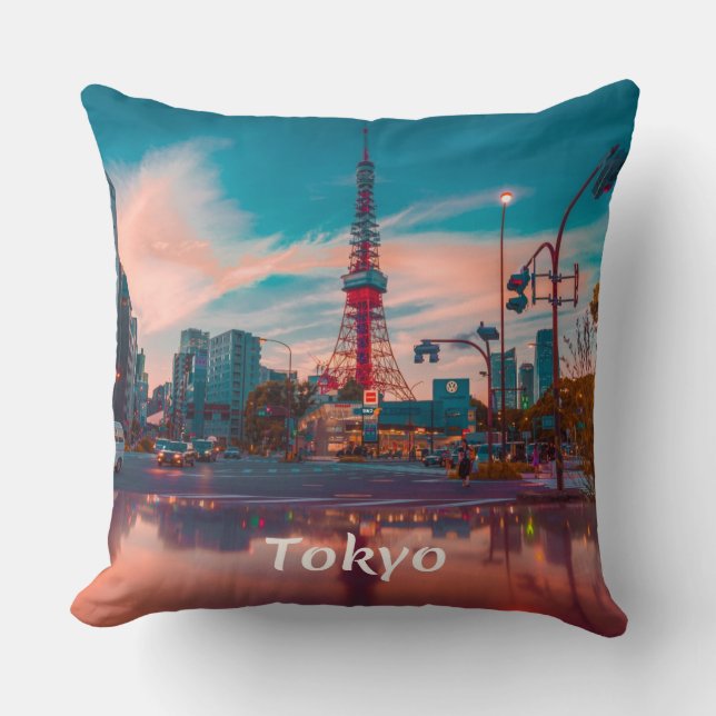 Coussin Tokyo City Skytree (Recto)