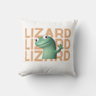 Coussin Tom Hopp Pillow – Mode Méfait ! 🦎💥"