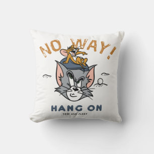 Coussin Tom & Jerry Golfing "No Way"