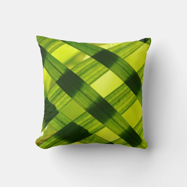 Coussin Tons verts (Recto)