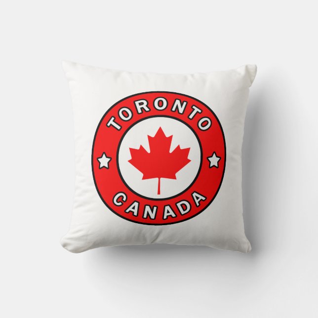 Coussin Toronto Canada (Recto)