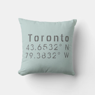 Coussin Toronto Latitude Longitude