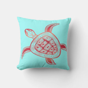 Coussin Tortue Hawaii Aloha