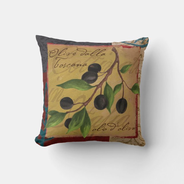 Coussin toscan d'olives (Recto)